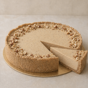 Lieskovcový cheesecake