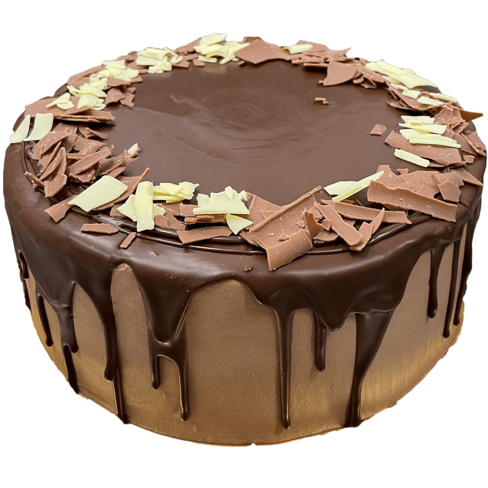 Čokoládovo tropická torta