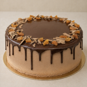 Čokoládovo – marhuľová torta